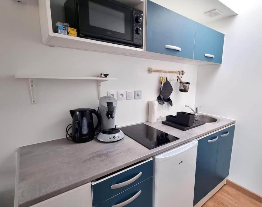 Studio En Rez De Jardin Avec Terrasse Privee - Le Petit Chateau Avesnois - Tv - Wifi - Logement Complet Avesnes-sur-Helpe Esterno foto